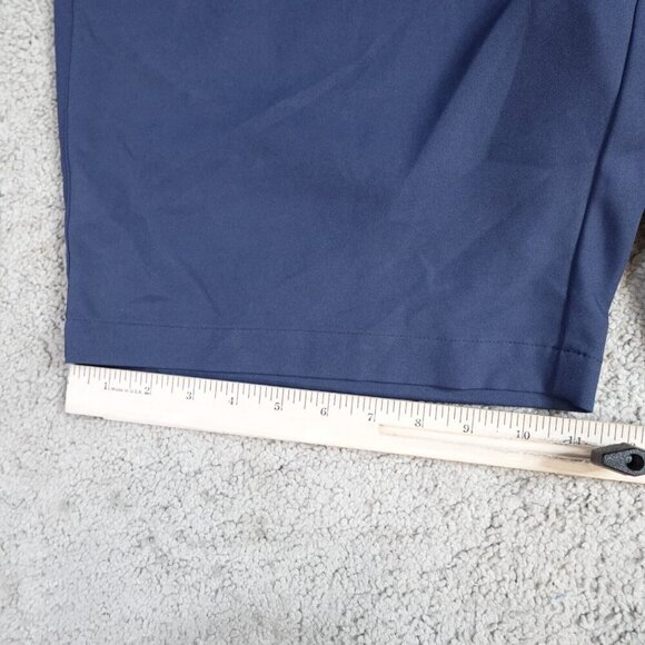 Peter Millar Shorts 38 Blue Solid EB82 8" in Embroidered "H" - Picture 5 of 11